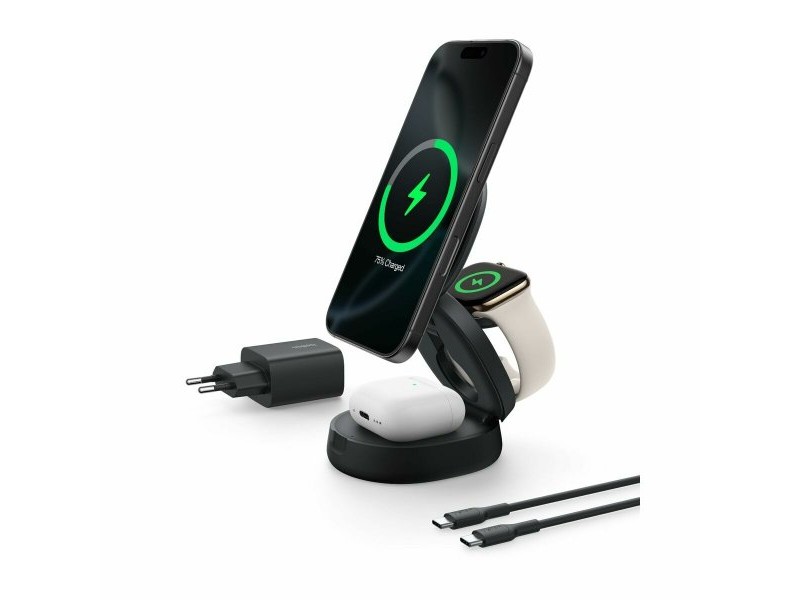 Безжично зарядно Belkin WIZ034KQBK Черен