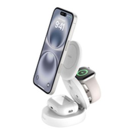 Безжично зарядно Belkin WIZ034KQWH Бял
