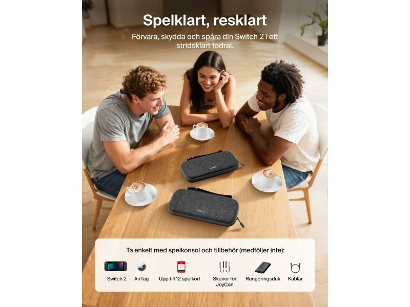 Опаковка за Nintendo Switch 2 Belkin Черен
