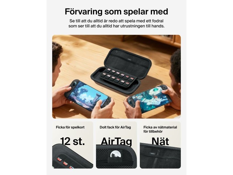 Опаковка за Nintendo Switch 2 Belkin Черен