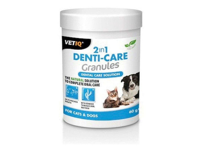 Бонбон за Стоматологична Грижа Planet Line 2 in 1 denti Care Granules (60 g)