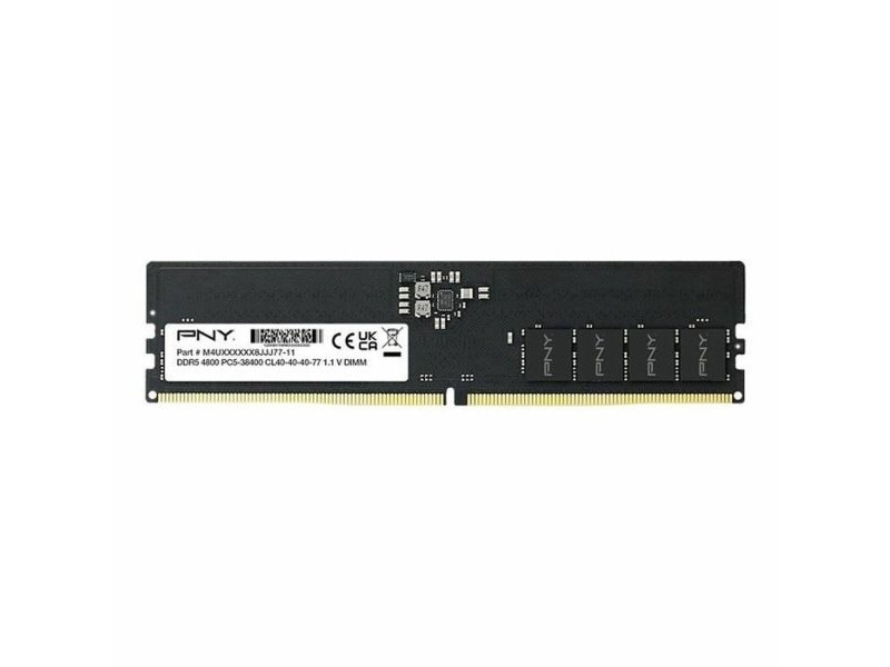 RAM памет PNY 8 GB DDR5 SDRAM DDR5 4800 MHz CL40