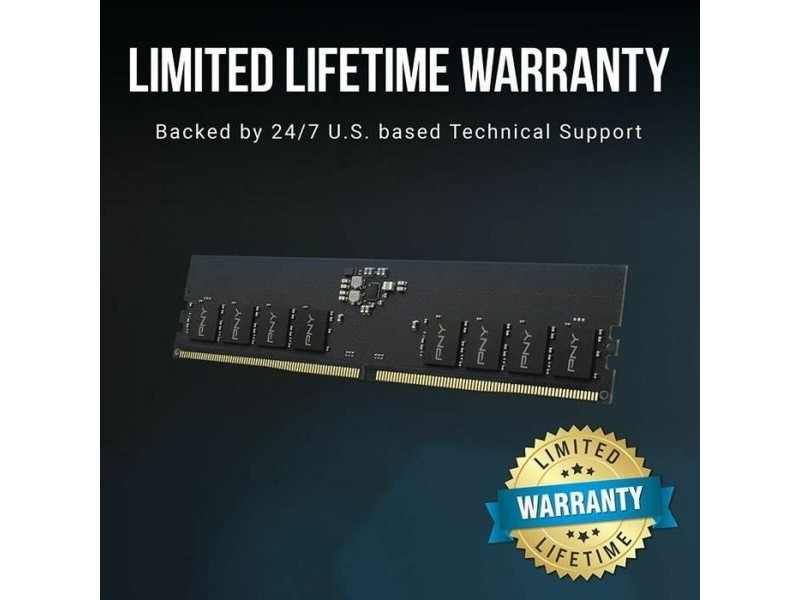 RAM памет PNY 16 GB DDR5 SDRAM DDR5 4800 MHz CL40