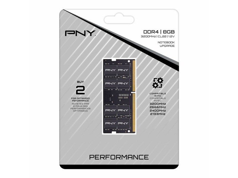 RAM памет PNY MN8GSD43200-TB 8 GB DDR4 3200 MHz CL22