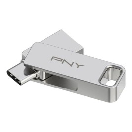 USB стик PNY PFDI64GDULINKTYCG Сребрист Стомана 64 GB