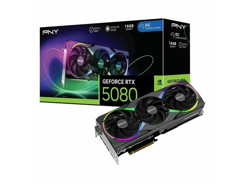 Графична карта PNY GEFORCE RTX 5080 16 GB GDDR6X