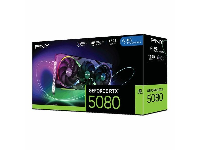 Графична карта PNY GEFORCE RTX 5080 16 GB GDDR6X