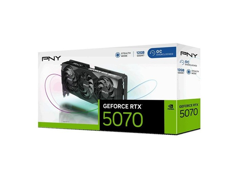 Графична карта PNY nvidia geforce rtx 5070 12 GB GDDR6X