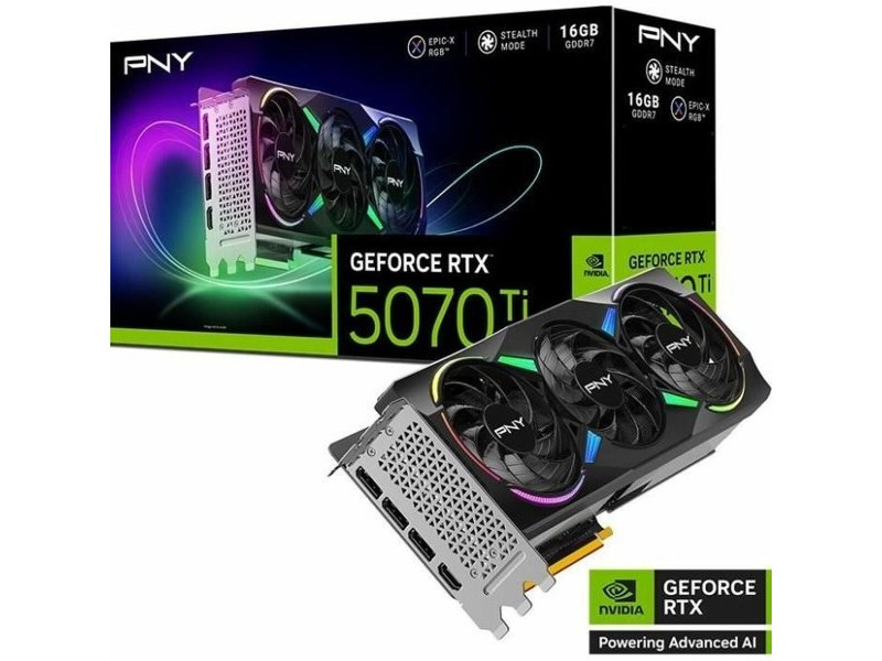 Графична карта PNY nvidia geforce rtx 5070 ti 16 GB