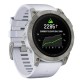 Мъжки часовник GARMIN 010-02804-11 Бял Титанов