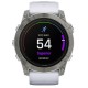 Мъжки часовник GARMIN 010-02804-11 Бял Титанов