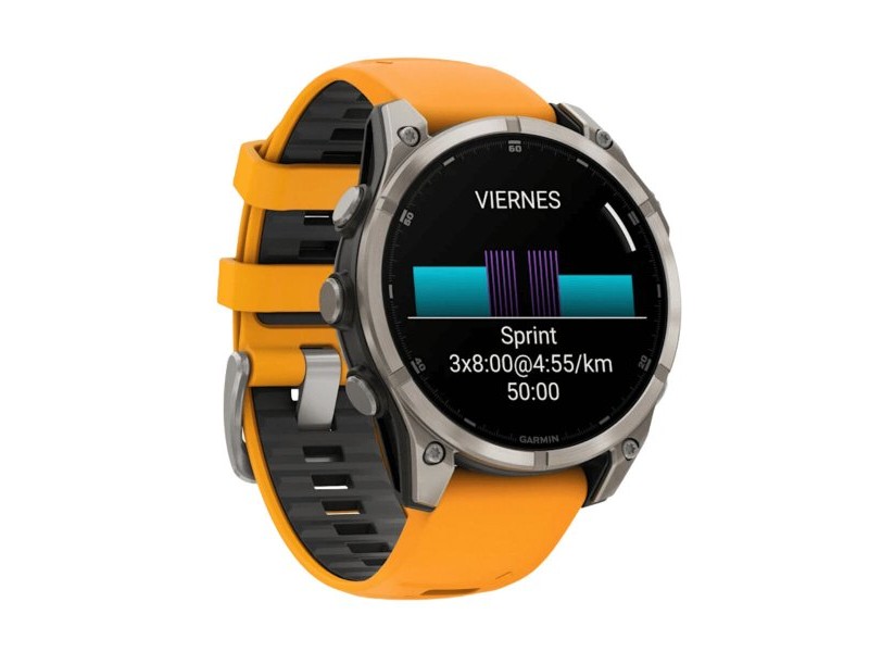 Смарт часовник GARMIN Fénix 8 AMOLED Оранжев 1,4