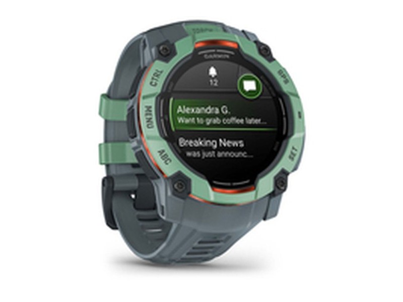 Мъжки часовник GARMIN 010-03020-01 Черен Зелен
