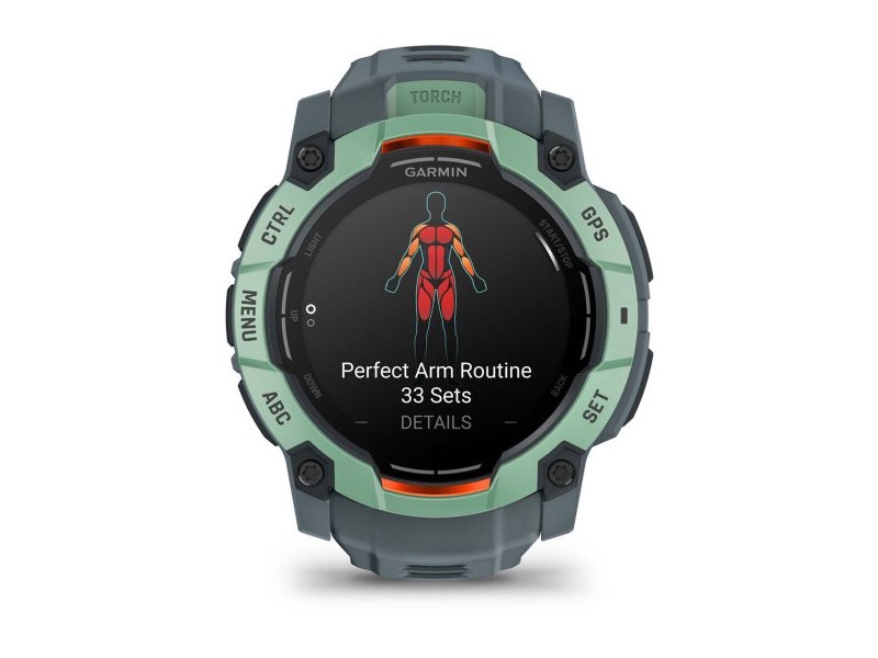 Мъжки часовник GARMIN 010-03020-01 Черен Зелен