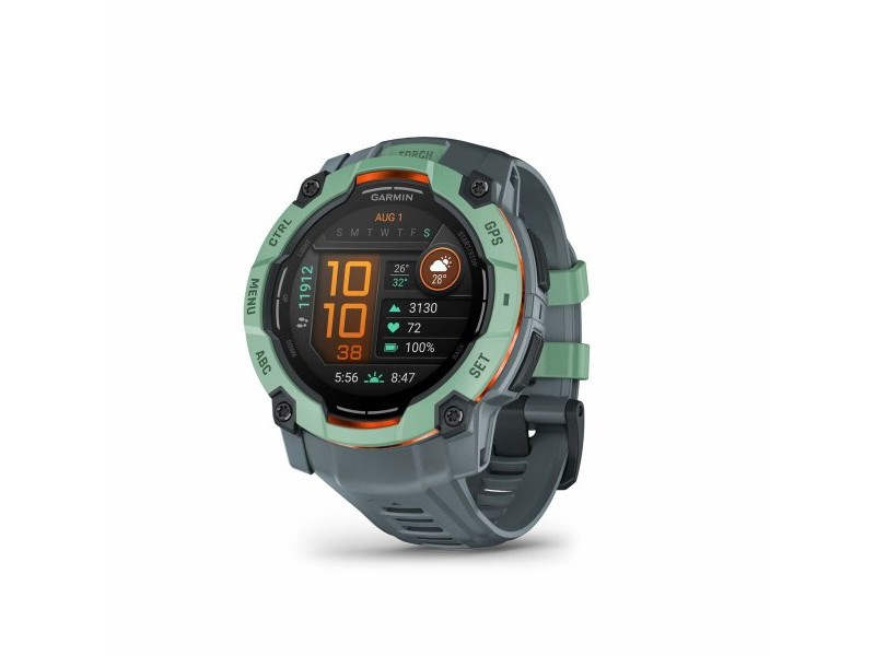 Мъжки часовник GARMIN 010-03020-01 Черен Зелен