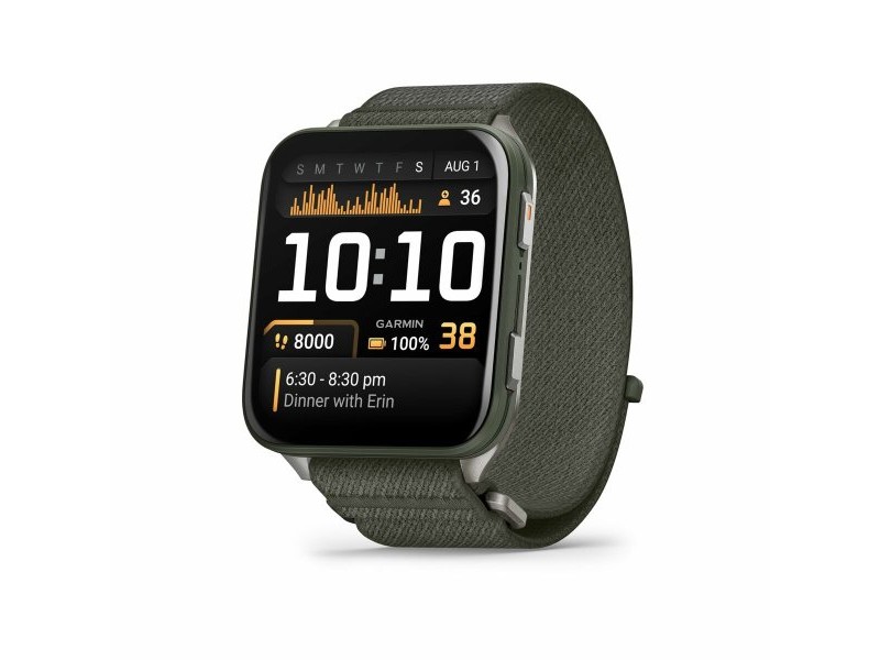 Смарт часовник GARMIN 010-02980-03 Черен Зелен Сив Дъска Смарт часовник GARMIN 010-02980-03 Черен Зелен Сив Дъска