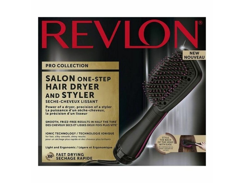 Термична Четка Revlon RVDR5212 Черен Розов 800W