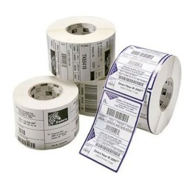 Етикети за принтер Zebra 880181-031D Бял Ø 25 mm Квадратен (25 броя)