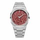 Мъжки часовник D1 Milano ULTRA THIN BARN RED Черен Сребрист (Ø 40 mm)
