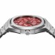 Мъжки часовник D1 Milano ULTRA THIN BARN RED Черен Сребрист (Ø 40 mm)