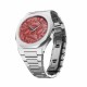 Мъжки часовник D1 Milano ULTRA THIN BARN RED Черен Сребрист (Ø 40 mm)