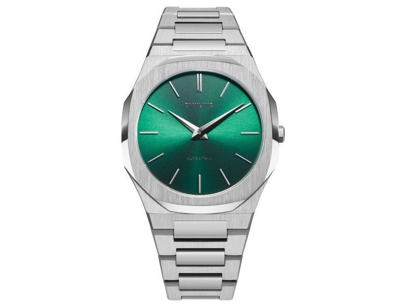 Мъжки часовник D1 Milano SCARABEO Зелен Сребрист (Ø 40 mm)