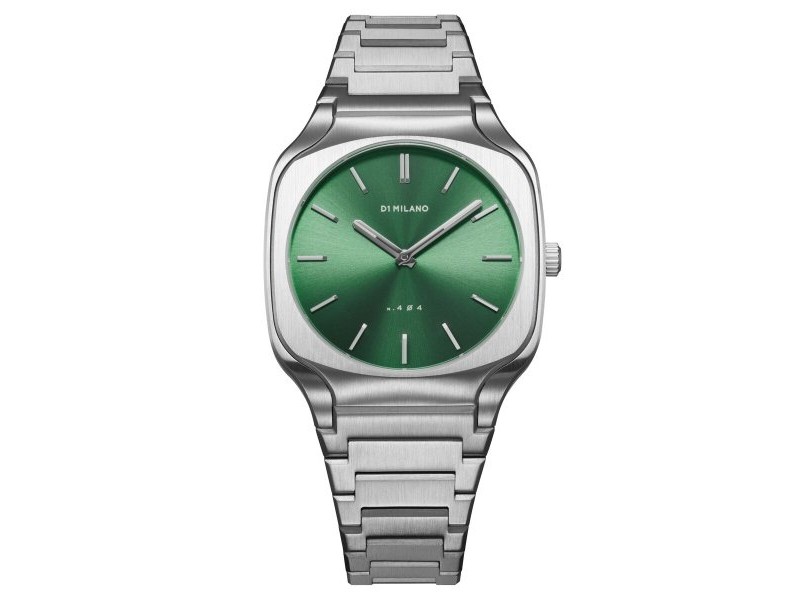 Мъжки часовник D1 Milano EDEN Зелен Сребрист (Ø 37 mm) Мъжки часовник D1 Milano EDEN Зелен Сребрист (Ø 37 mm)