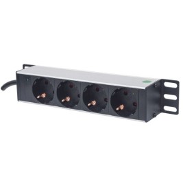 Разклонител 10''4 Tomas Intellinet 714020 Сив (1,8 m)