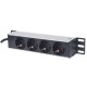 Разклонител 10''4 Tomas Intellinet 714020 Сив (1,8 m)