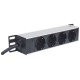Разклонител 10''4 Tomas Intellinet 714020 Сив (1,8 m)