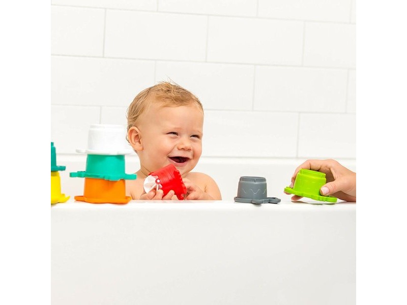 Комплект Играчки за Баня Infantino Bath Set 17 Части воден