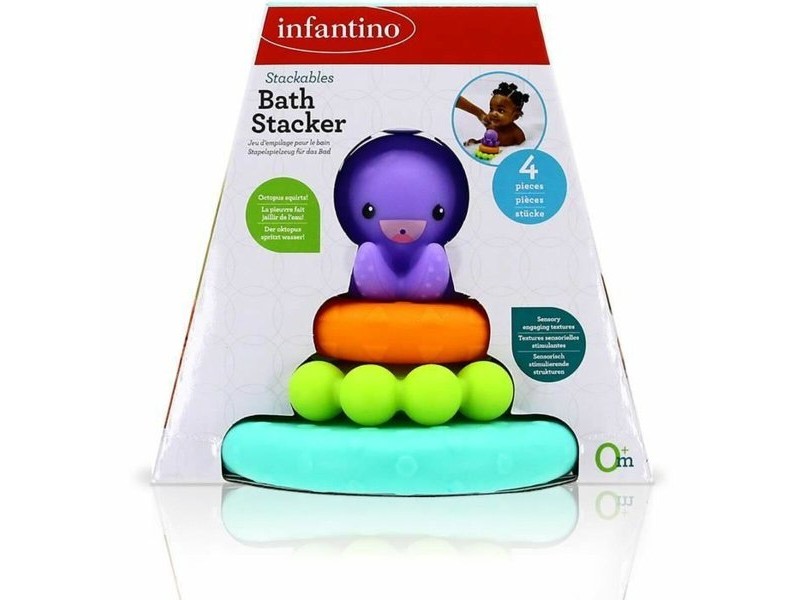 Балансираща Пирамида Infantino Octopus bath pyramid