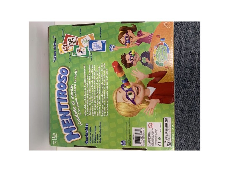 Настолна игра Spin Master Mentiroso 29 Части 26,67 x 26,67 x 5,08 cm Настолна игра Spin Master Mentiroso 29 Части 26,67 x 26,67 x 5,08 cm