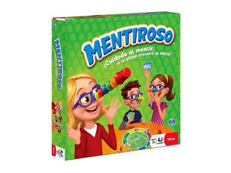 Настолна игра Spin Master Mentiroso 29 Части 26,67 x 26,67 x 5,08 cm Настолна игра Spin Master Mentiroso 29 Части 26,67 x 26,67 x 5,08 cm