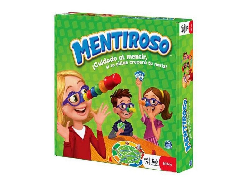 Настолна игра Spin Master Mentiroso 29 Части 26,67 x 26,67 x 5,08 cm Настолна игра Spin Master Mentiroso 29 Части 26,67 x 26,67 x 5,08 cm