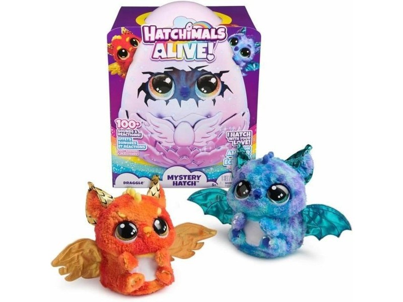 Playset Spin Master Draggle Hatchimals Alive Secret Hatch