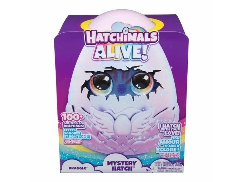 Playset Spin Master Draggle Hatchimals Alive Secret Hatch