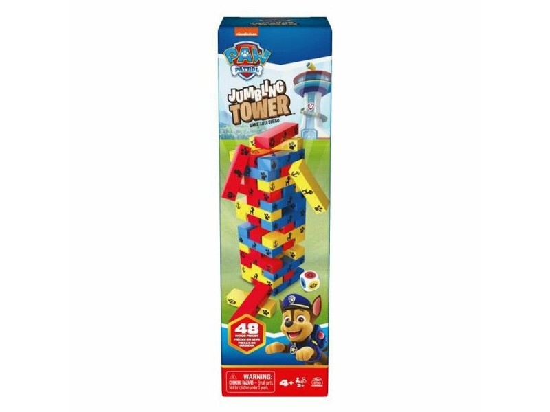 Настолна игра The Paw Patrol JUMBLING TOWER (48 Части) (1 броя)