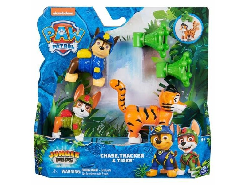 Playset The Paw Patrol Jungle 19,05 x 20,23 x 5,71 cm 4 броя