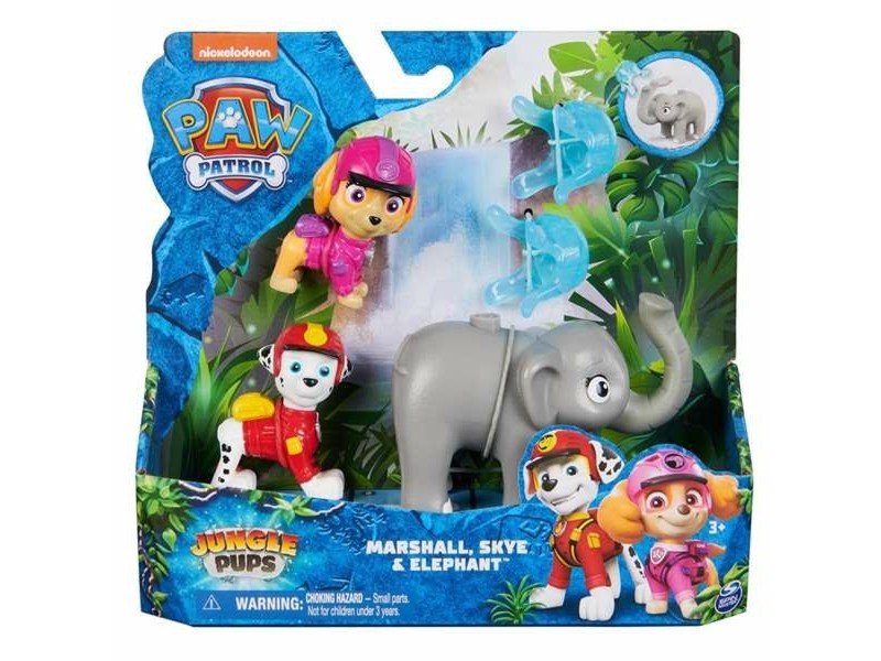 Playset The Paw Patrol Jungle 19,05 x 20,23 x 5,71 cm 4 броя