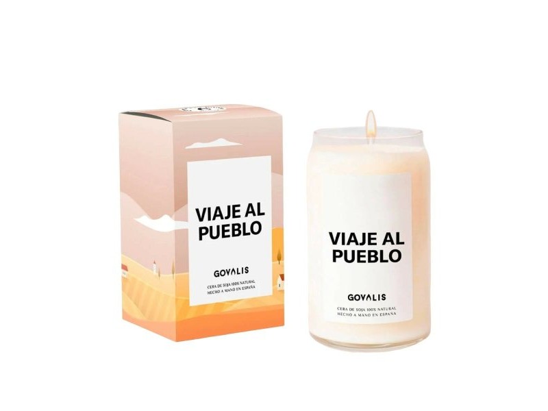 Ароматизирана Свещ GOVALIS Viaje al Pueblo (500 g)