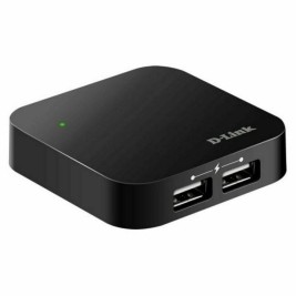 USB извод D-Link DUB-H4 Черен