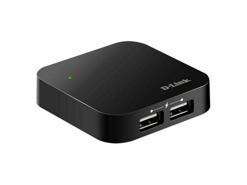USB извод D-Link DUB-H4 Черен