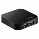 USB извод D-Link DUB-H4 Черен
