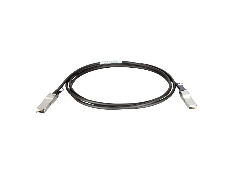UTP категория 6 твърд мрежови кабел D-Link DEM-CB300QXS Черен 3 m