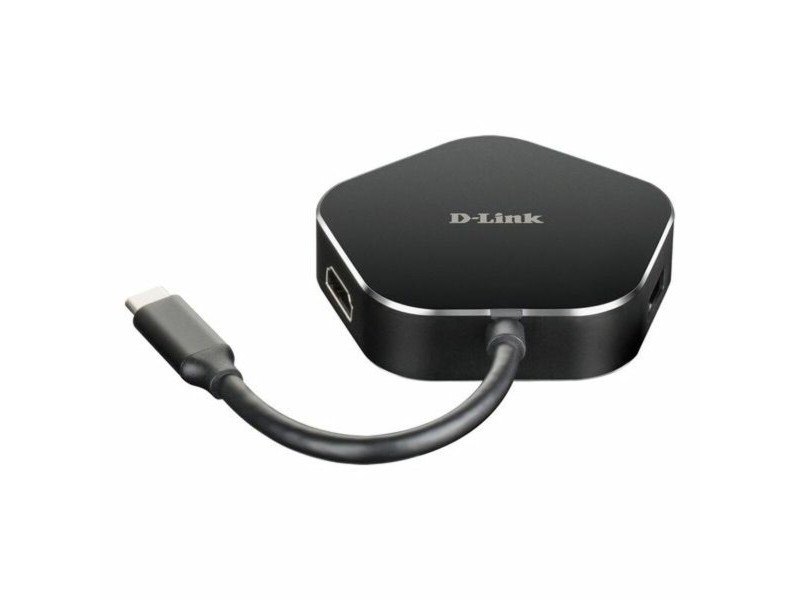 Гнездо с 3 USB порта D-Link DUB-M420 Черен/Сив Черен/Сребрист 60 W