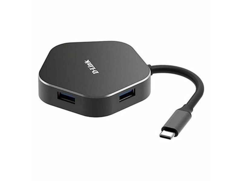 Гнездо с 3 USB порта D-Link DUB-M420 Черен/Сив Черен/Сребрист 60 W