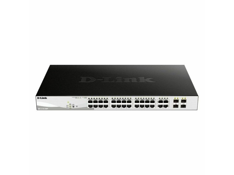 Суич D-Link Smart Plus Черен/Сив