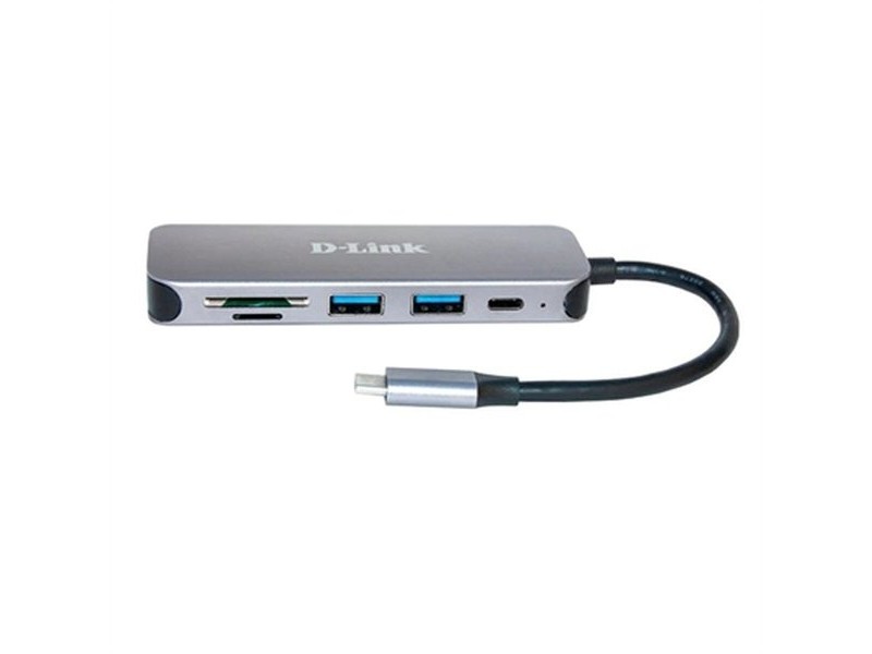 USB извод D-Link DUB-2325 Сив