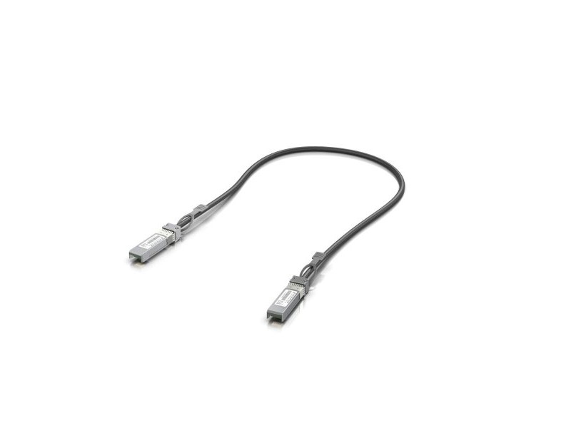 Многомодов оптичен модул SFP UBIQUITI UACC-DAC-SFP10-0,5M Черен